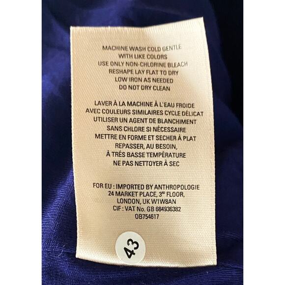 Maeve x Anthropologie Womens Floral Print Faux Wrap Side Tie Knit Skirt High Low - Picture 10 of 11